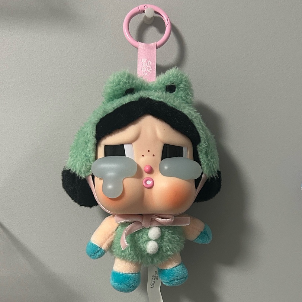 (OPEN BOX) POPMART Crybaby What a Frog